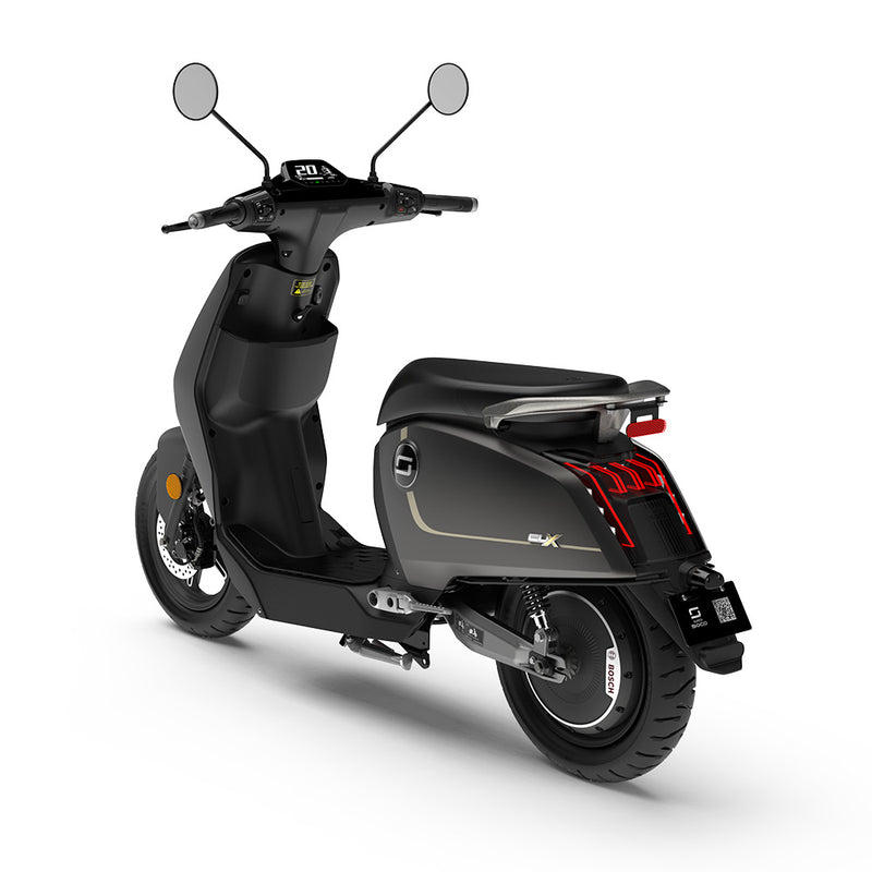 Super Soco CUX Electric Motorcycle Grey