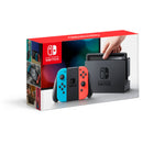 Nintendo Switch With Blue and Red Joy Con