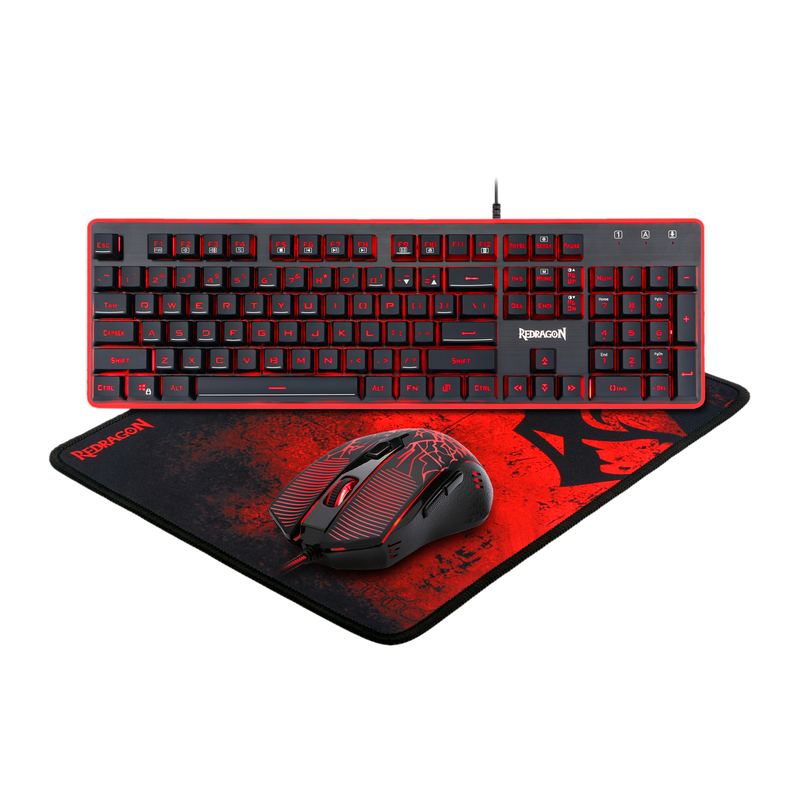 3 in 1 Combo S107 Keyboars, Mouse and Mousepad