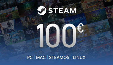 Steam Gift Card 100 EUR CD-KEY