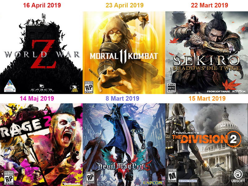 Najave novih izdanja za prvu polovinu 2019