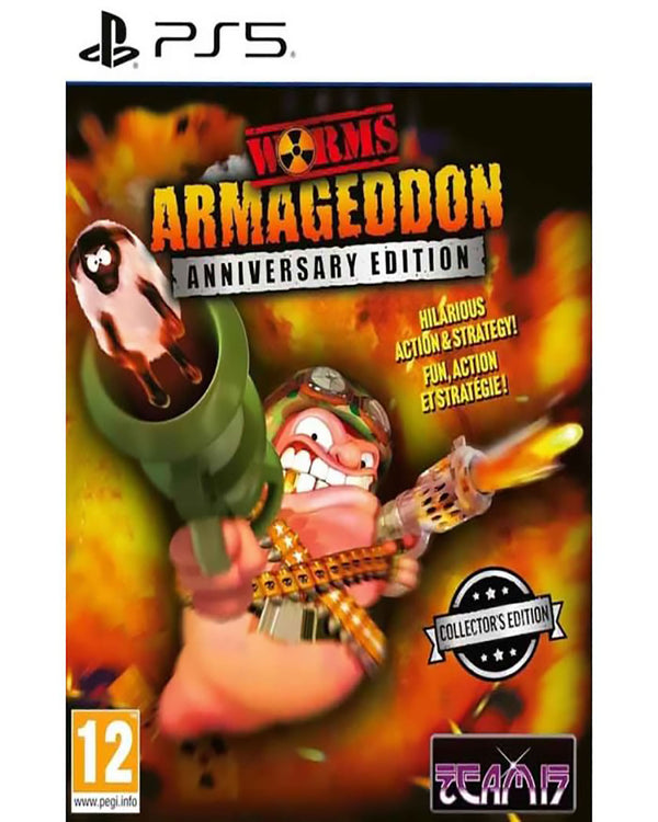 PS5 Worms Armageddon Anniversary Collector's Edition