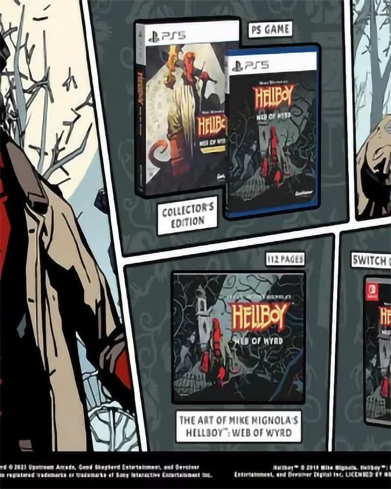 Switch Mike Mignola's Hellboy: Web of Wyrd - Collectors Edition