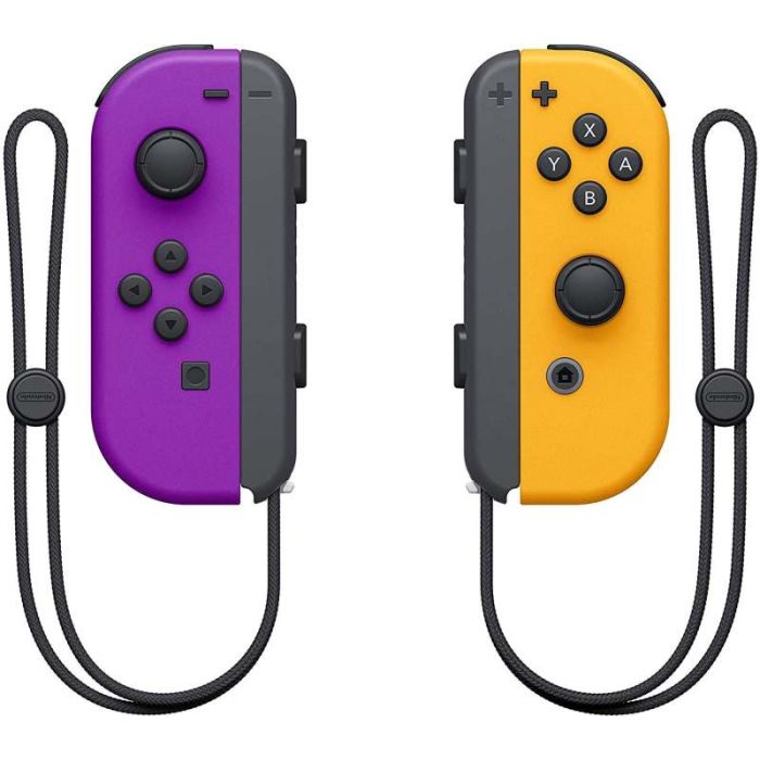 Gamepad Nintendo SWITCH Joy-Con - Neon Purple and Neon Orange
