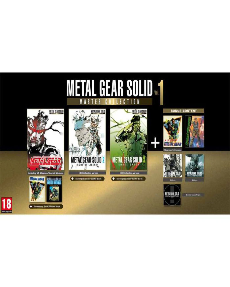 PS4 Metal Gear Solid: Master Collection Vol. 1