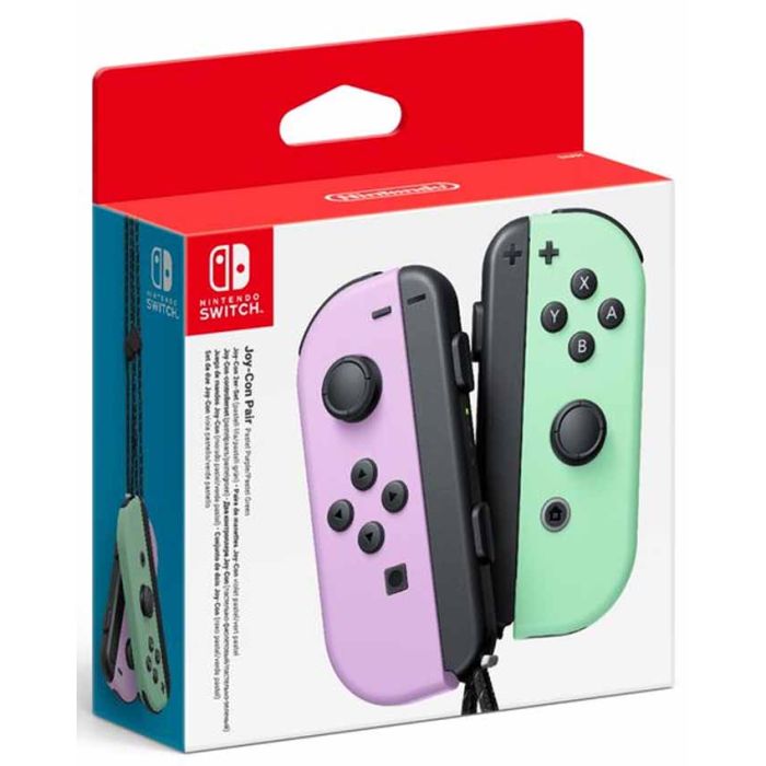 Gamepad Nintendo Switch Joy-Con - Purple and Pastel Green