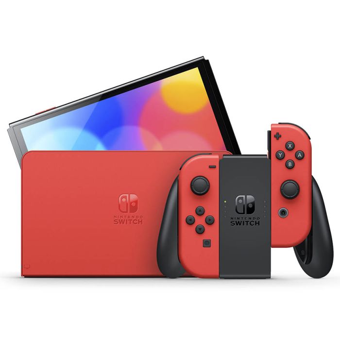 Nintendo Switch OLED Mario - Red Edition