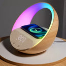 Moye Aurora Glow Lamp with Clock, Wireless speaker and Wi-Fi charger