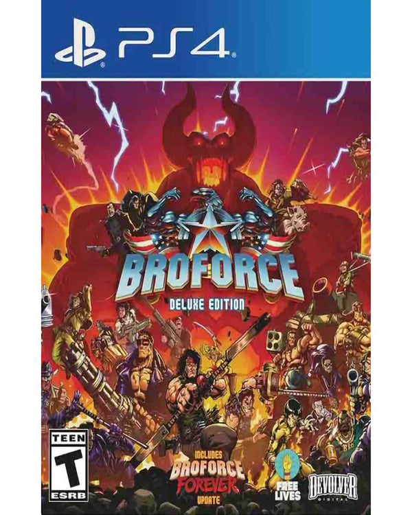PS4 Broforce - Deluxe Edition