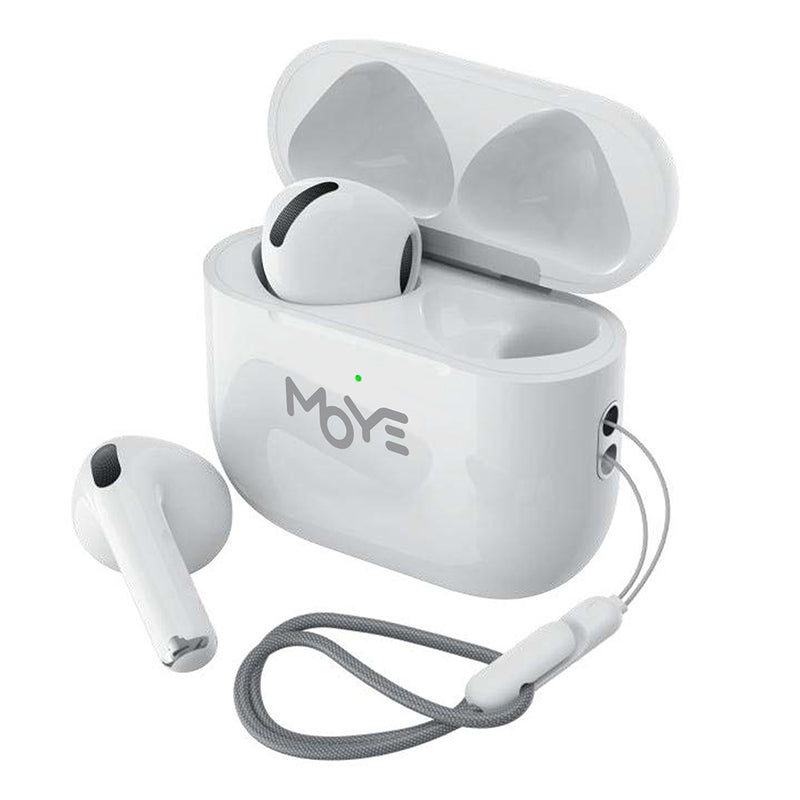 Slušalice Moye Aurras 3 Lite - White Bežične bubice
