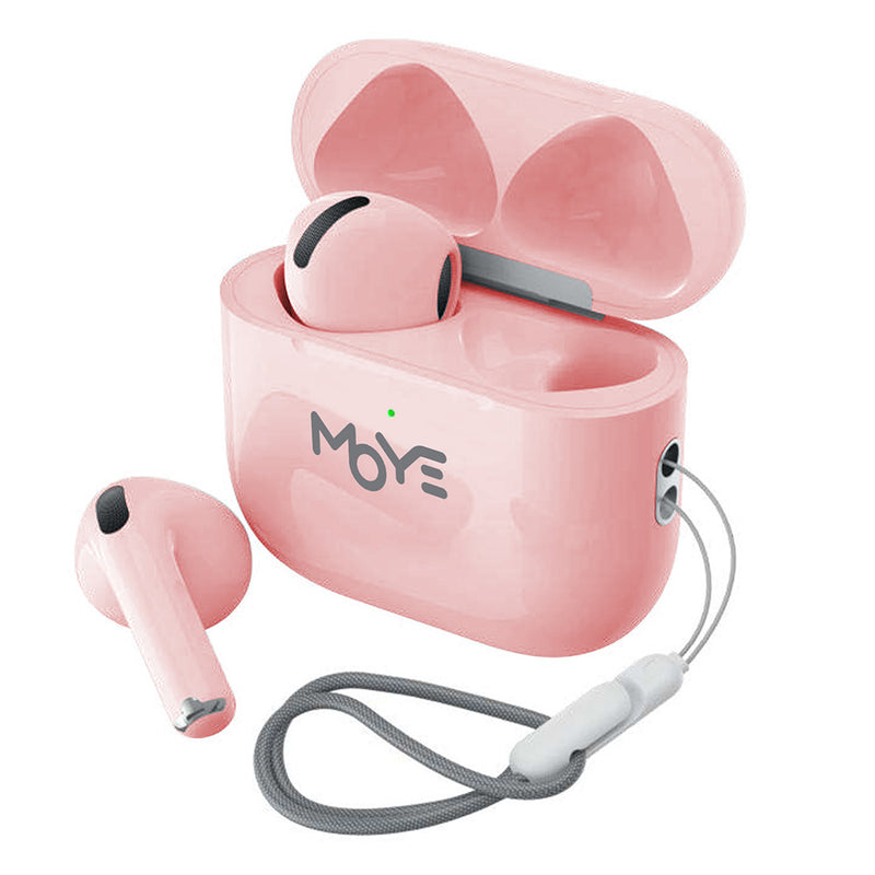 Slušalice Moye Aurras 3 Lite - Pink Bežične bubice