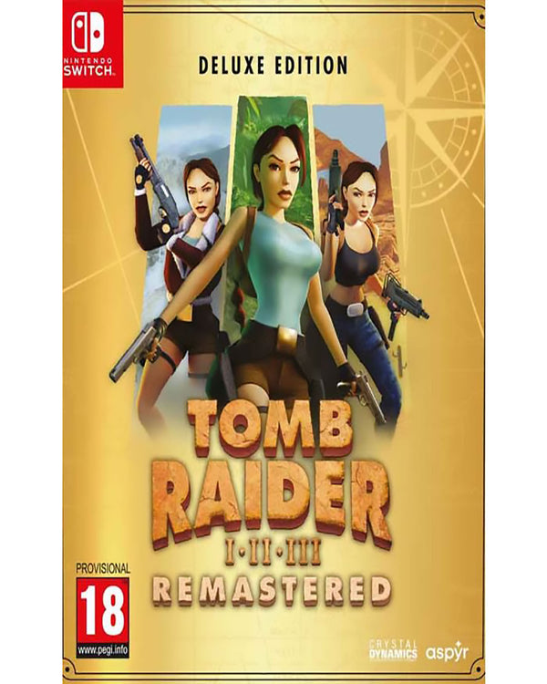 Switch Tomb Raider I-III Remastered Starring Lara Croft - Deluxe Edition
