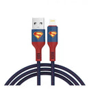 WB Moye Superman USB-A to Lightning Charging Cable