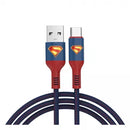 WB Moye Superman USB-A to USB-C Charging Cable