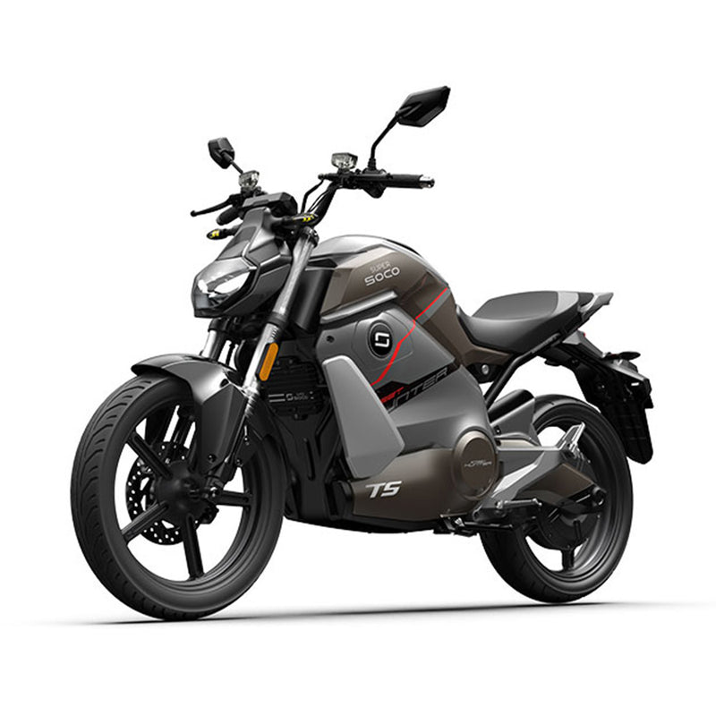 Super Soco TS Hunter Electric Motorcycle Storm Gray