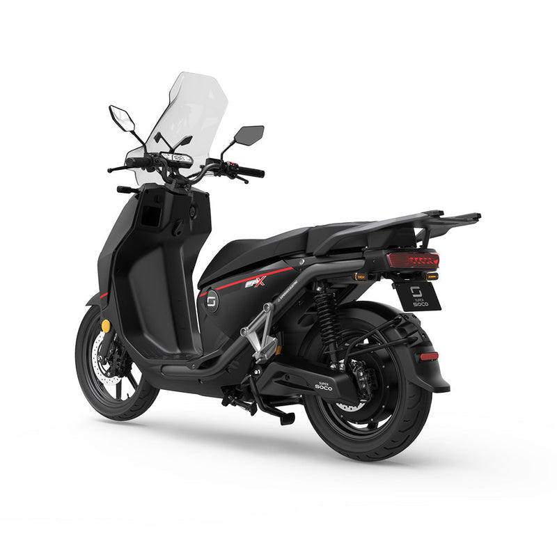 Super Soco CPX Electric Motorcycle Black (L1E)