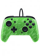 Nintendo Switch Faceoff Deluxe Controller + Audio Camo Green