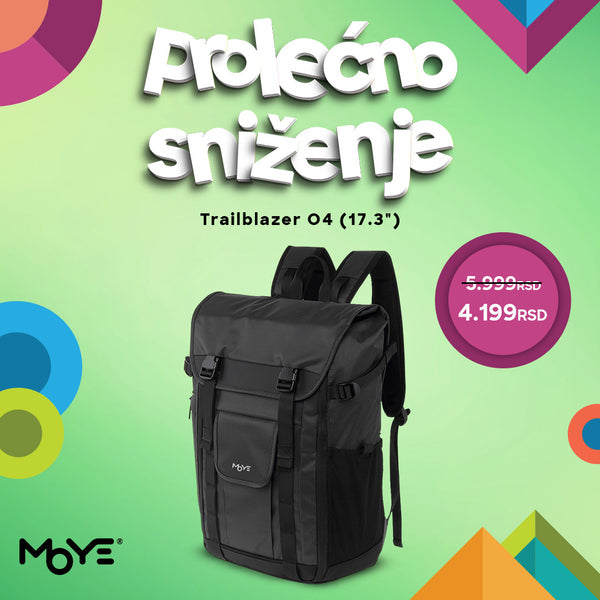 Trailblazer 17.3" Backpack Black O4