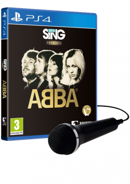 PS4 Let's Sing: ABBA - Single Mic Bundle