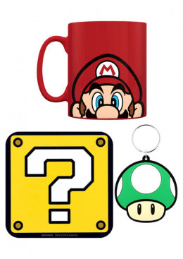 Super Mario (Mario) Mug Coaster & KeychaIn