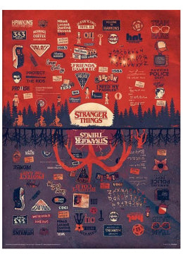 Stranger ThIngs (The Upside Down) Poster