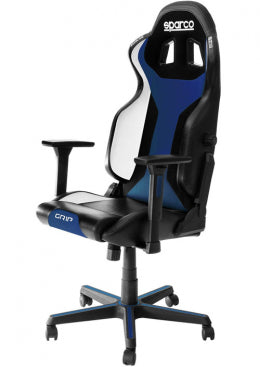 GRIP Gaming/office chair Black/Blue Sky
