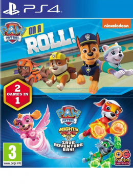 PS4 Paw Patrol On a roll + Mighty Pups Compilation
