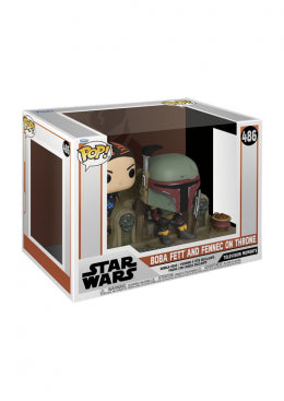 Funko POP Moment: Mandalorian - Boba Fett & Fennec Shand