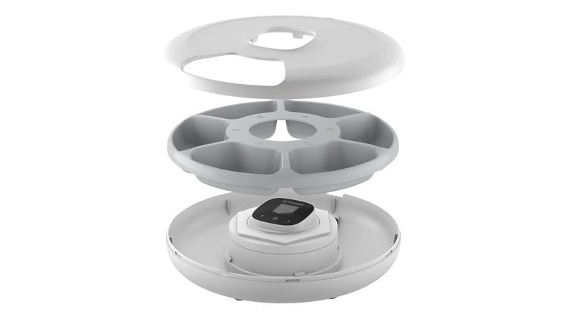 NutriSpin 6 Meal Pet Feeder
