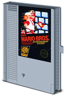 NIntendo (NES - Super Mario Bros) Cartridge Notebook