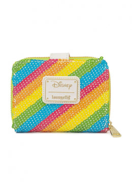 Disney Sequin Rainbow Zip Wallet