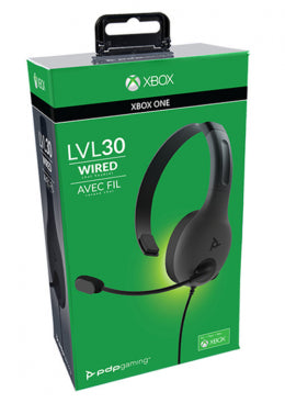 XBOXONE Wired Headset LVL30 Black