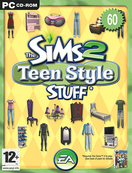 PC The Sims 2 Teen Style Stuff