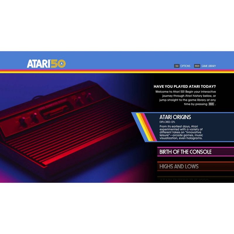 SWITCH Atari 50: The Anniversary Celebration