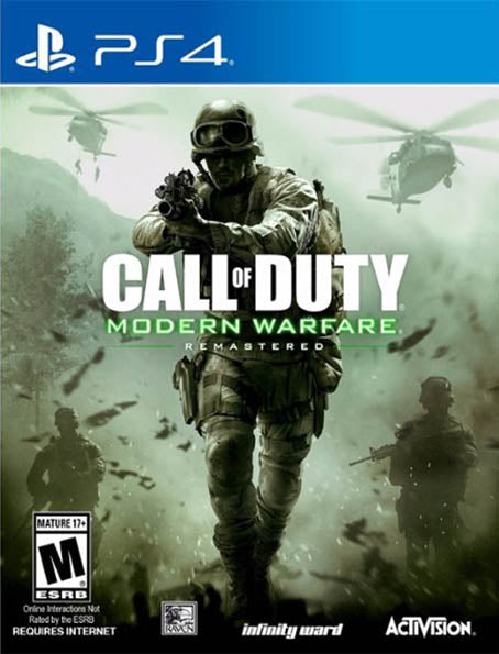 PS4 Call of Duty Modern Warfare Remastered