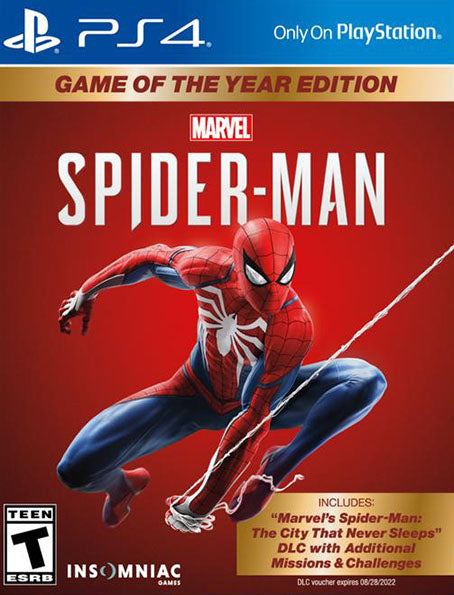 PS4 Marvel's Spider-Man - Game of the year