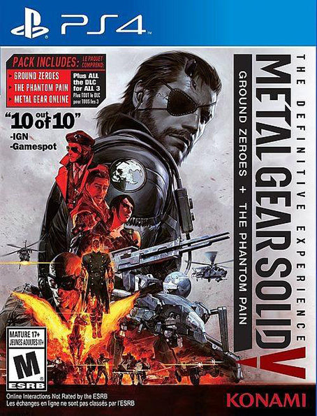 PS4 Metal Gear Solid - The Definitive Experience