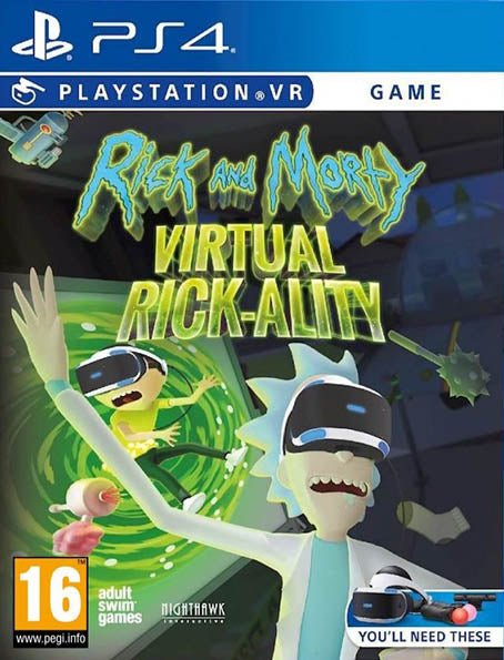 PS4 Rick and Morty - Virtual Rick-ality (VR required)