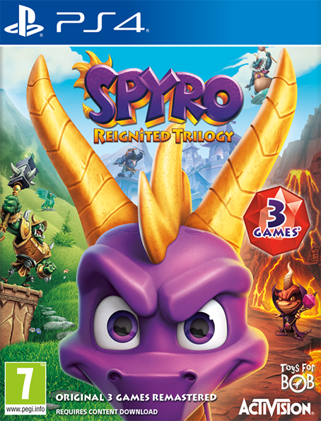 PS4 Spyro Trilogy Reignited