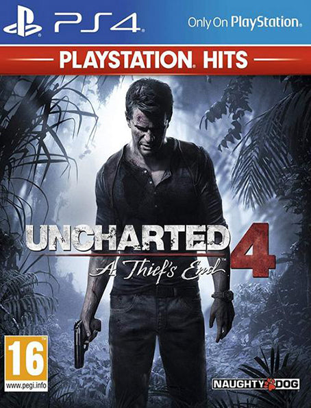 PS4 Uncharted 4: A Thief's End Playstation Hits