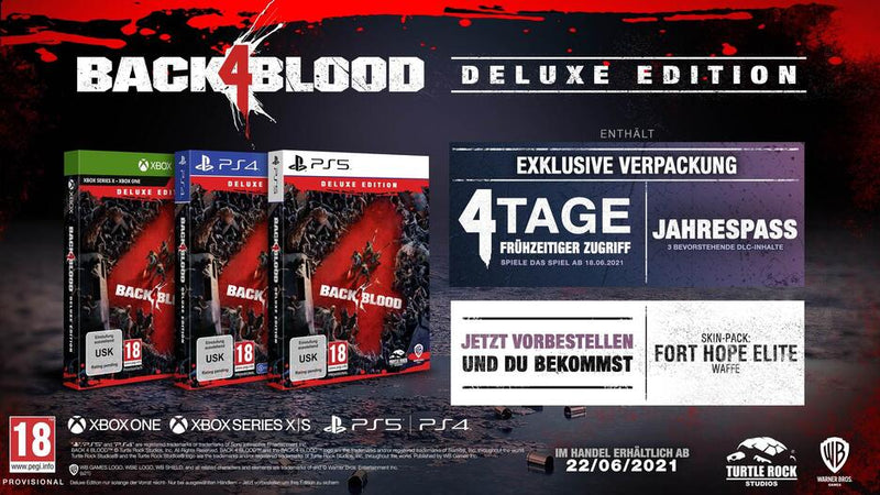 PS5 Back 4 Blood Deluxe Edition