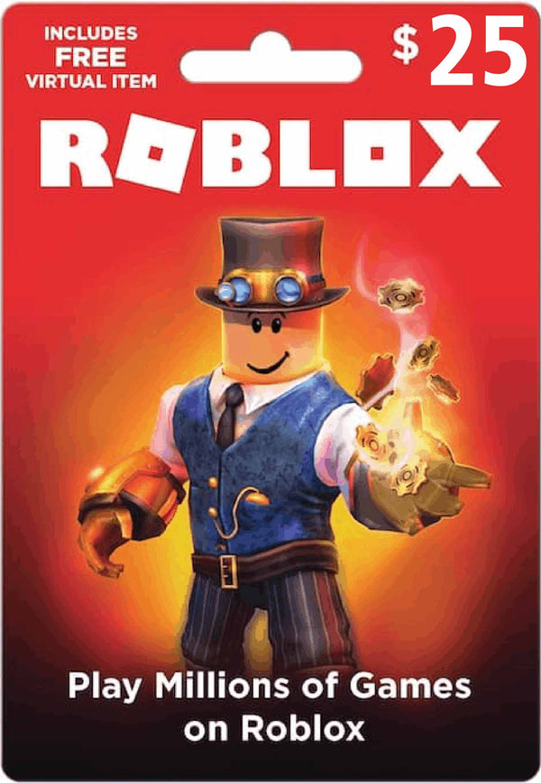 Roblox Gift Card 25 USD