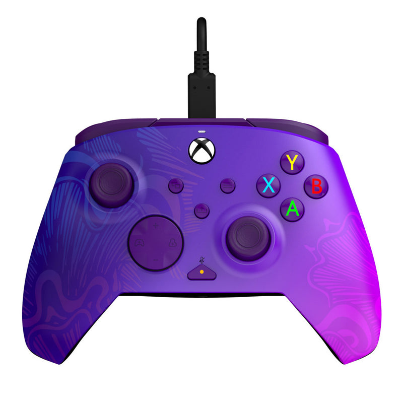 XBOX/PC Wired Controller Rematch Purple Fade