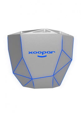 GEO SPEAKER - Bluetooth Speaker - Silver with Blue LED