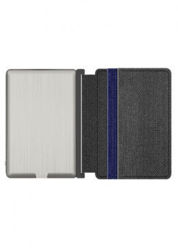 INE - Wallet & Charger - Vegan Leather Gray