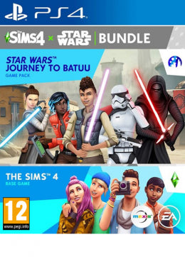 PS4 The Sims 4 Star Wars: Journey To Batuu - Base Game and Game Pack Bundle