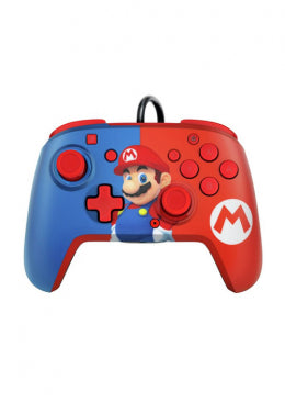 Nintendo Switch Faceoff Deluxe Controller + Audio - Mario