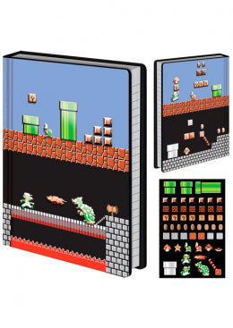 Super Mario Bros (Level Builder) Magnetic Notebook
