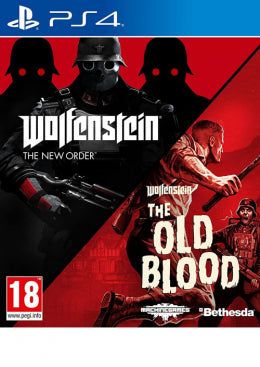 PS4 Wolfenstein The New Order & The Old Blood - Double Pack