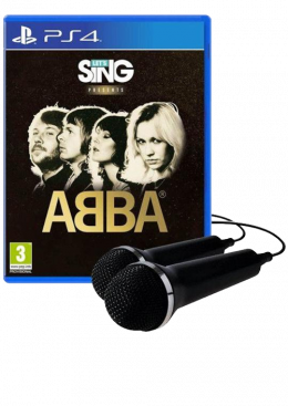 PS4 Let's Sing: ABBA - Double Mic Bundle